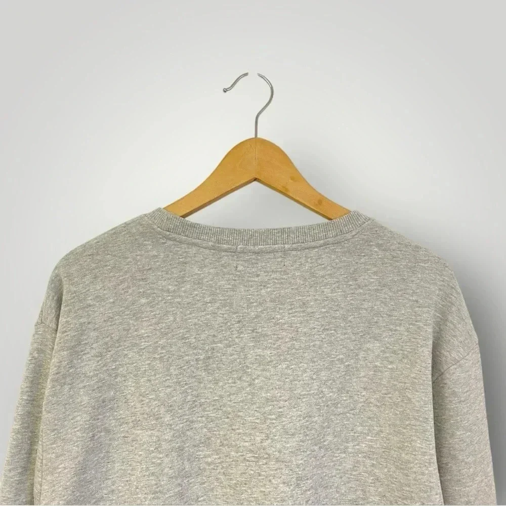 True Religion Blue crew‎ neck sweater XL Gray